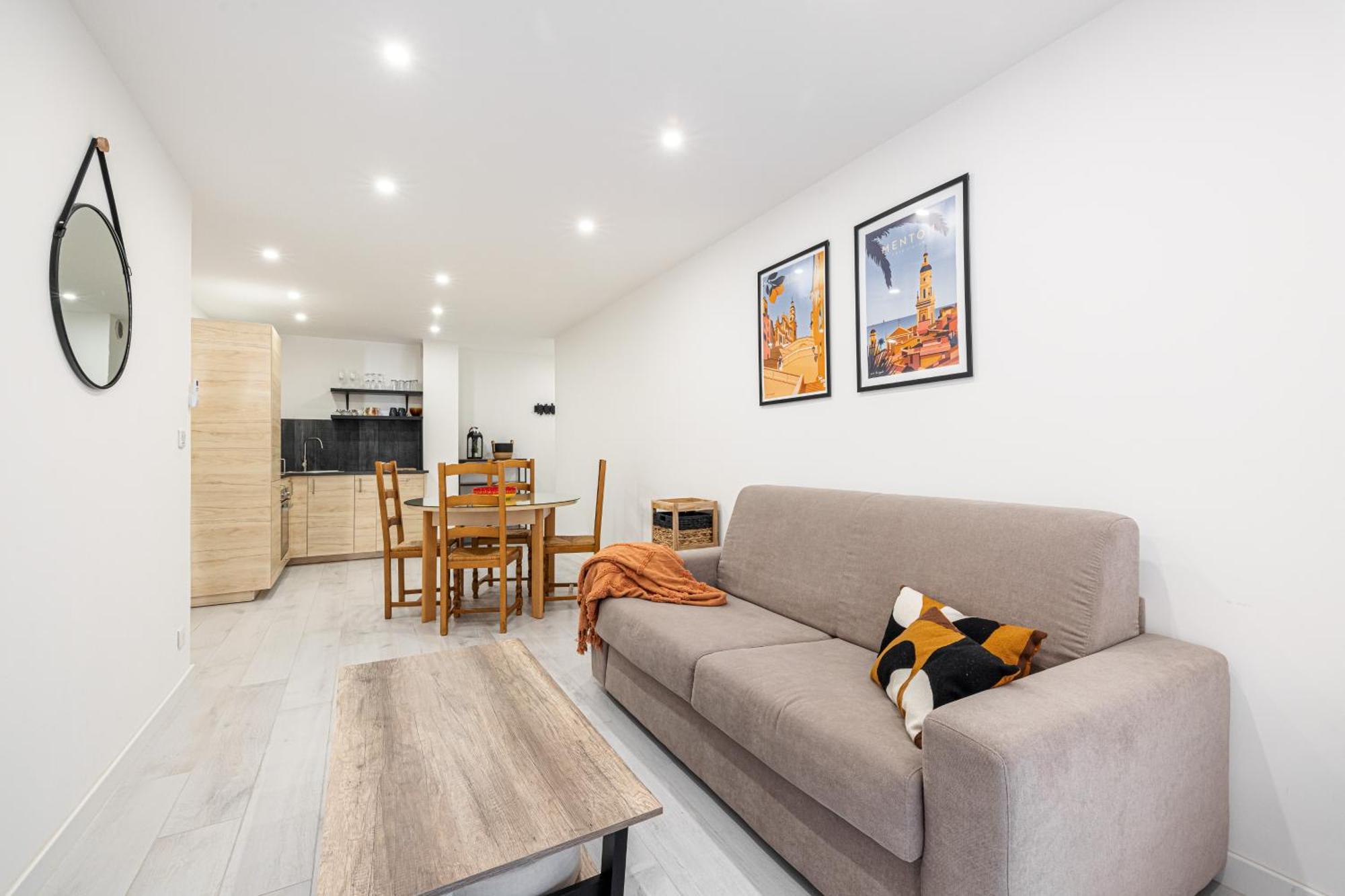 Apartment Eden Park - 2 Pieces, Proche Menton
